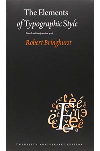 Die Elemente des typografischen Stils