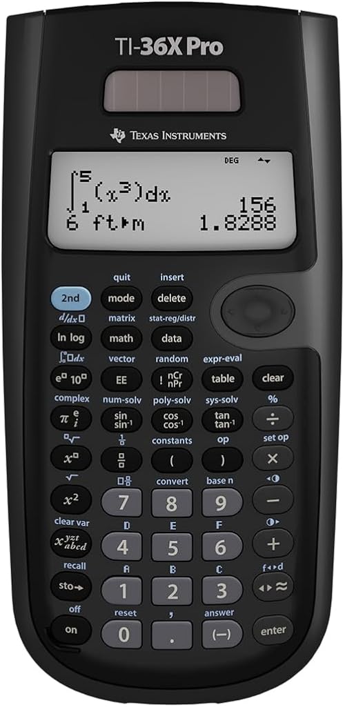 Texas Instruments TI-36X Pro Engineering/Scientific Calculator