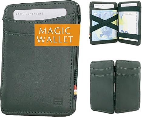 Billetera Mágica Delgada con Bloqueo RFID