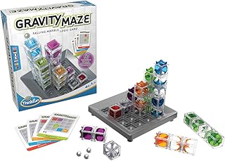 76433 - Gravity Maze - the exciting ball maze for girls and boys from 8 years, brain training with a marble run in updat