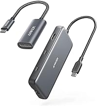 555 USB-C Hub (8-in-1) with USB-C to DisplayPort Adapter