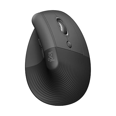 Souris Verticale Ergonomique Sans Fil Logitech Lift pour des Sessions de Design Confortables