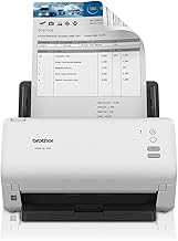 ADS-3100 High-Speed Desktop Scanner | Compact with Scan Speeds of Up to 40ppm, White