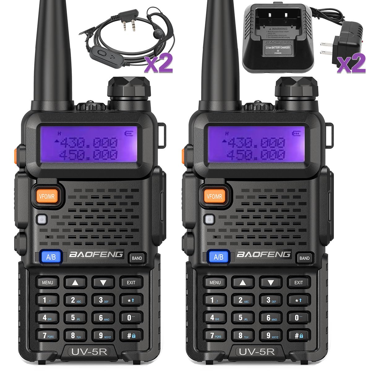 Baofeng UV-5R - Zweiband-Handfunkgerät für Amateurfunk