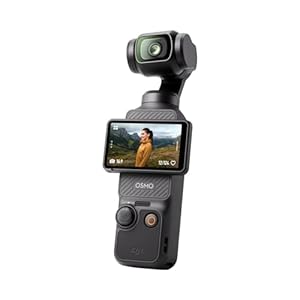 Osmo Pocket 3, Vlogging Cameras with 1'' CMOS & 4K/120fps Vlog Camera, 3-Axis Stabilization, Fast Focusing, Face/Object