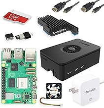 Raspberry Pi 5 Starter Kit PRO - Turbine Black (128GB Edition) (8GB RAM)