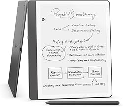 Amazon Kindle Scribe (64 GB) – Redesigned display with uniform borders. Now just write in books and documents. With note