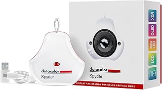 Spyder Monitor Calibrator for Designers, Photographers and Creators, Shows True Colors, Works on OLED and LED Displays,