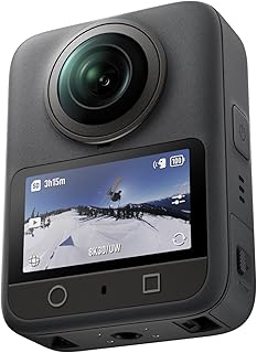 Osmo 360 Standard Pack, 360 Camera with 1 Inch 360° Image, 360° Video in 8K Native, 360° Photo of 120 MP, 8K Recording o
