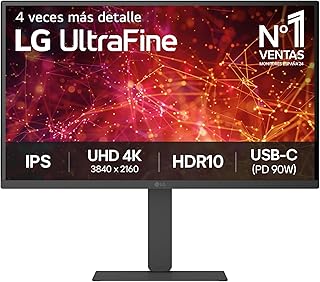 27U730A-B - 4K Ultra UHD Monitor, 27" (3840x2160), IPS Panel, 60 Hz, HDR10, 5ms (GtG), DCI-P3 98%, USB-C, Super Resoluti