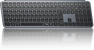 B6 Pro Ultra-Thin Wireless Keyboard, ISO-ES 100% Design, 2.4GHz/Bluetooth 5.2/Cable, Programmable via ZMK/Launcher, Sile