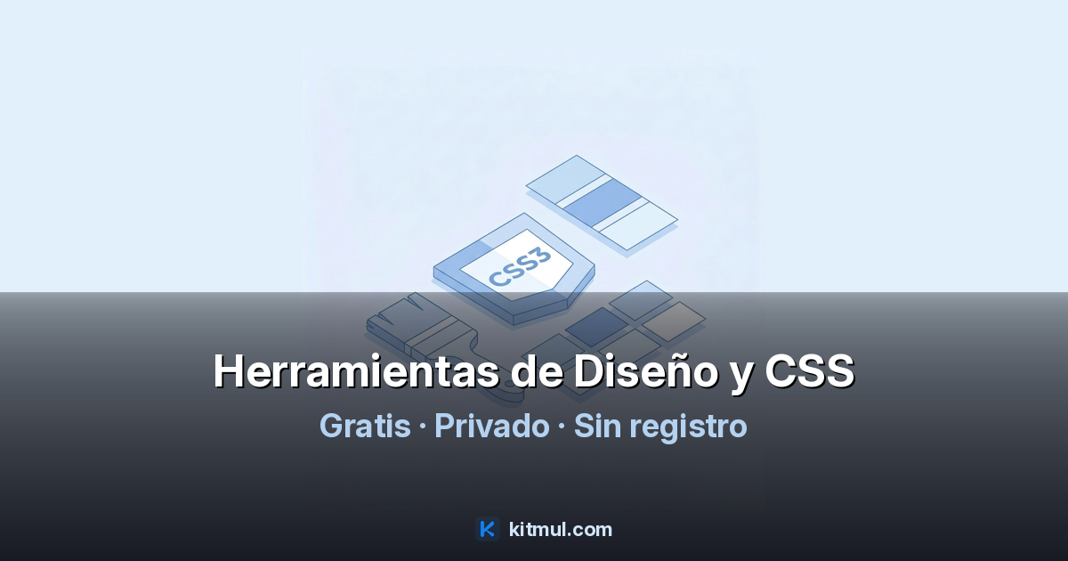 Herramientas CSS de Diseño: Generadores y Editores Visuales - Kitmul